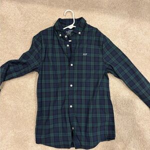 Vineyard Vines On The Go Performance Plaid Button Down Shirt